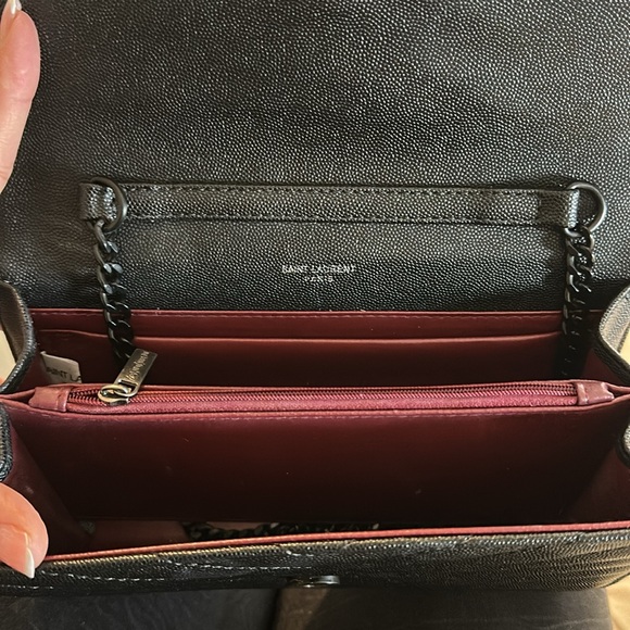 Black YSL clutch - Picture 2 of 5